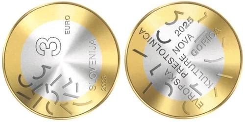 3€ SLOVENIJA 2025