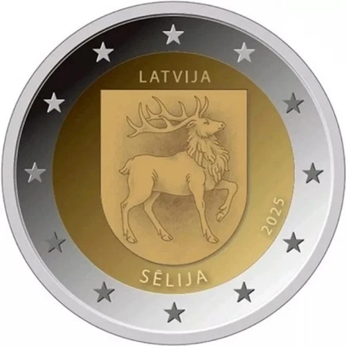 2€ LATVIJA 2025/1
