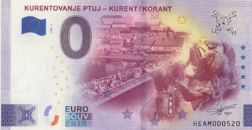 0€ PTUJ KURENTOVANJE SREBRNI PRITISK