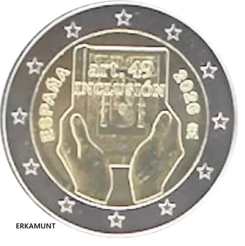2€ ŠPANIJA 2026/1