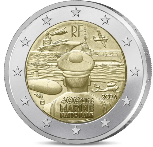 2€ FRANCIJA 2026/2